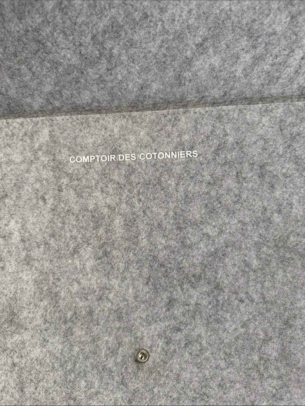 Grey Felt Envelope Laptop Sleeve